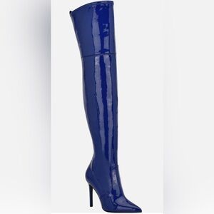 Guess Blue Heeled Boots